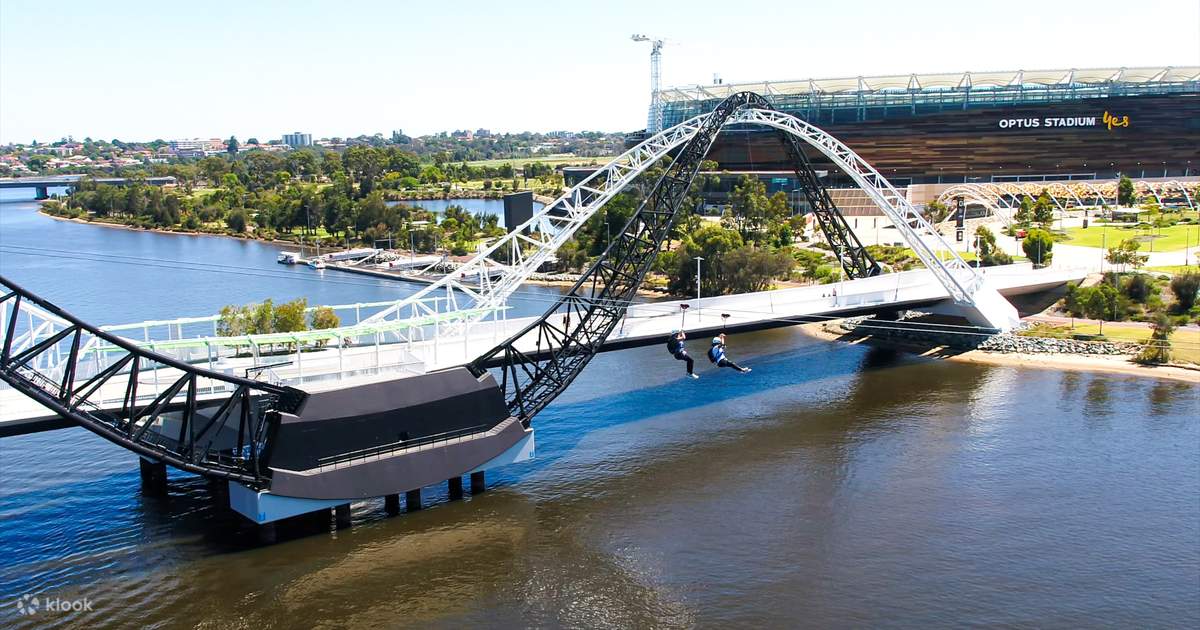 Matagarup Daytime Bridge Climb and Zipline in Perth Klook Australia